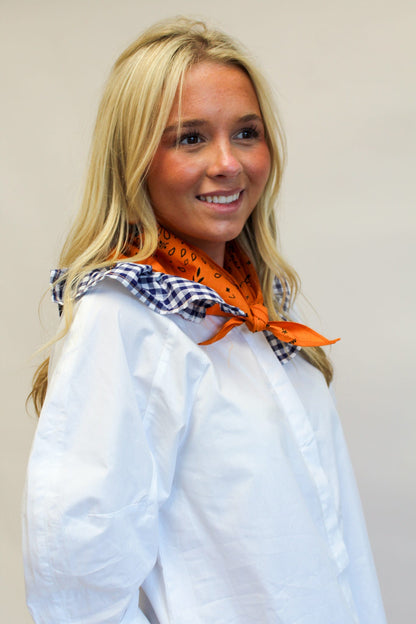 Asst Ruffled Bandana Scarf
