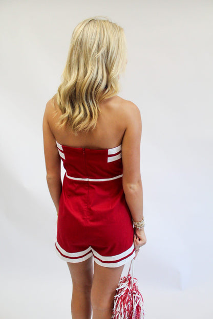 Barklee Strapless Romper