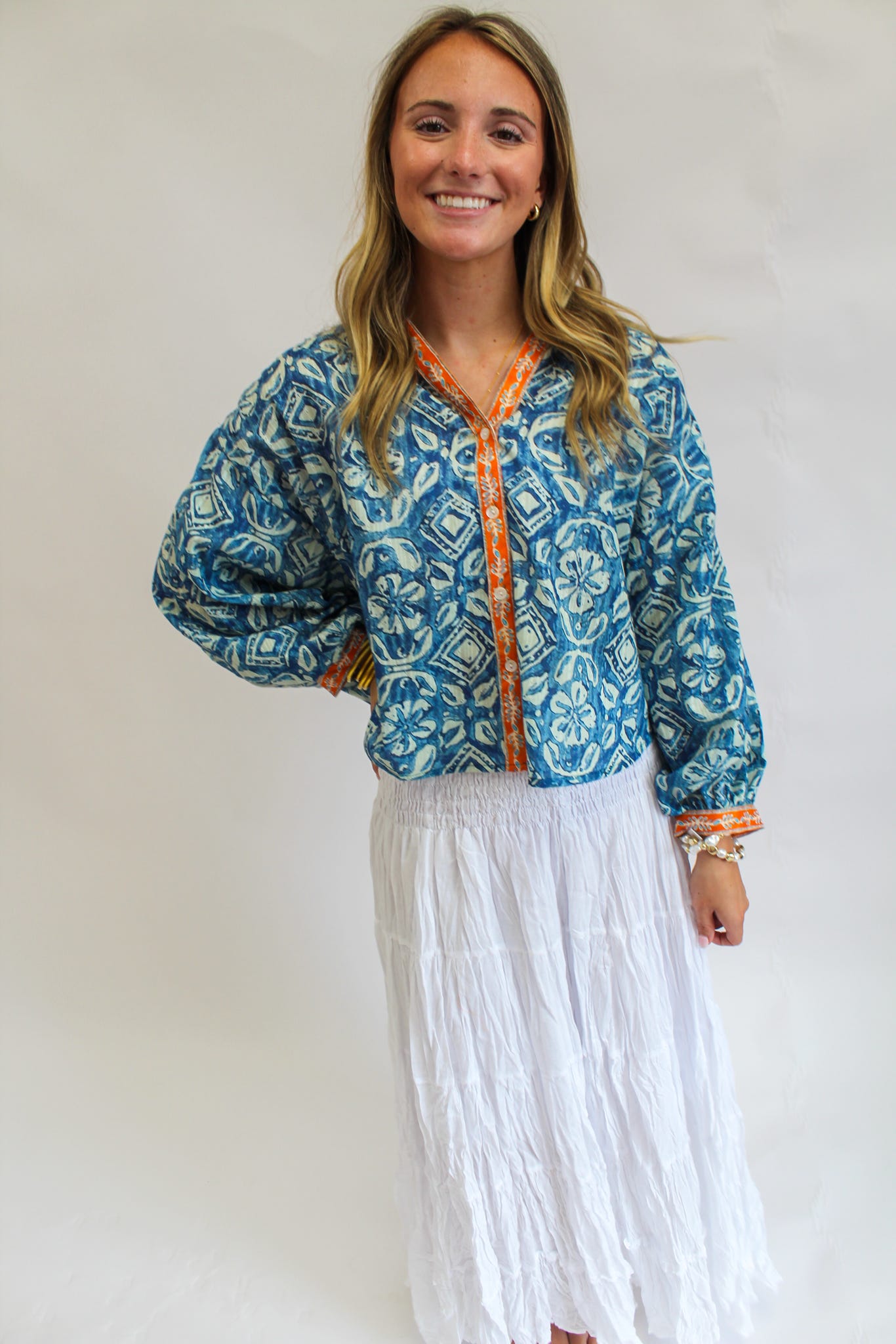 Saltwater Sunset Top