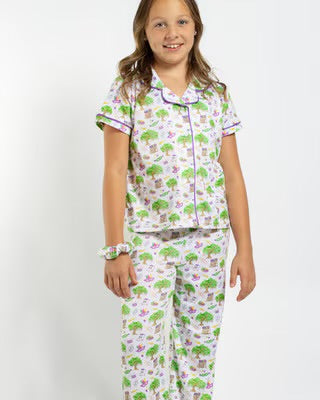 Girl's Parade Route Sleep Pants Pajama Set