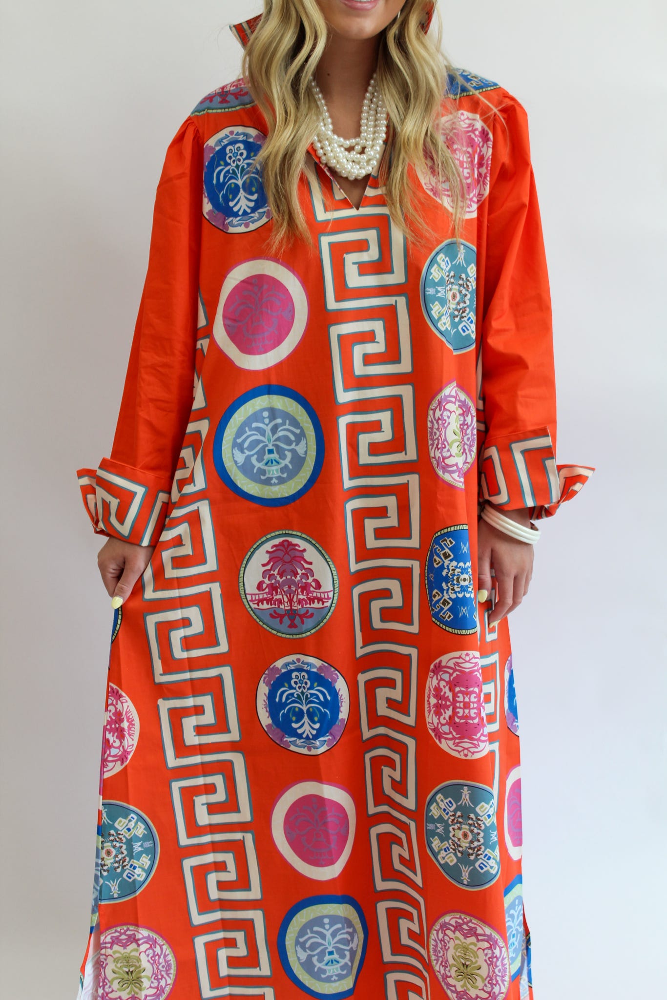 Greek Revival© Lana Shirt Dress Long by House of MBR