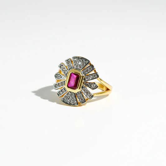 Sol de Rubi` Ring