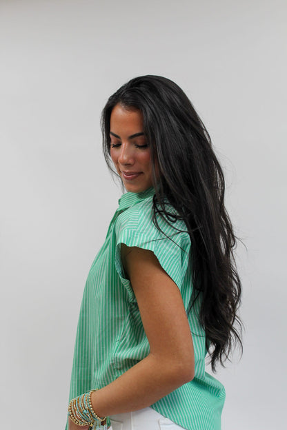 Verdent Vibe Button Up Top