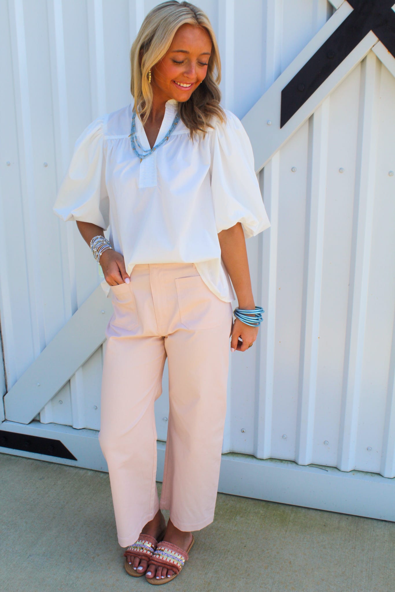 Sunset in Naples Cropped Summer Pants