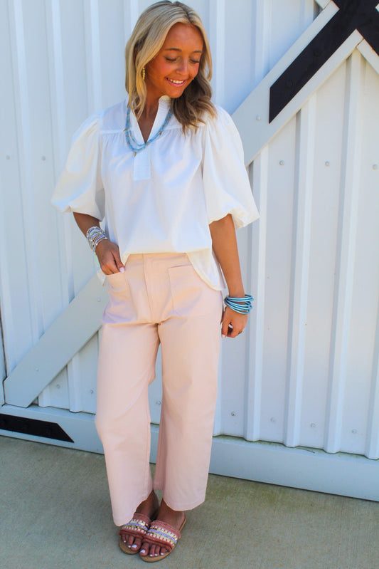 Sunset in Naples Cropped Summer Pants