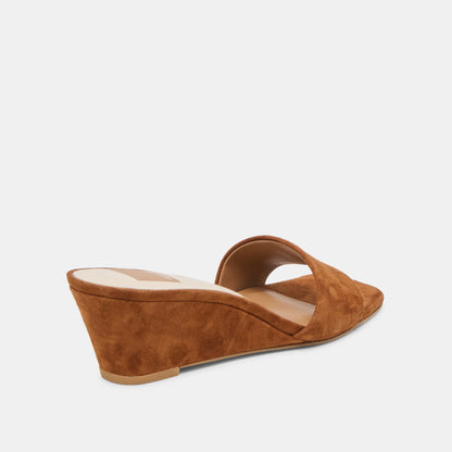 Qaily Brown Suede