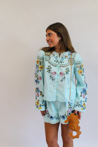 Maggie Reid Button Down Top