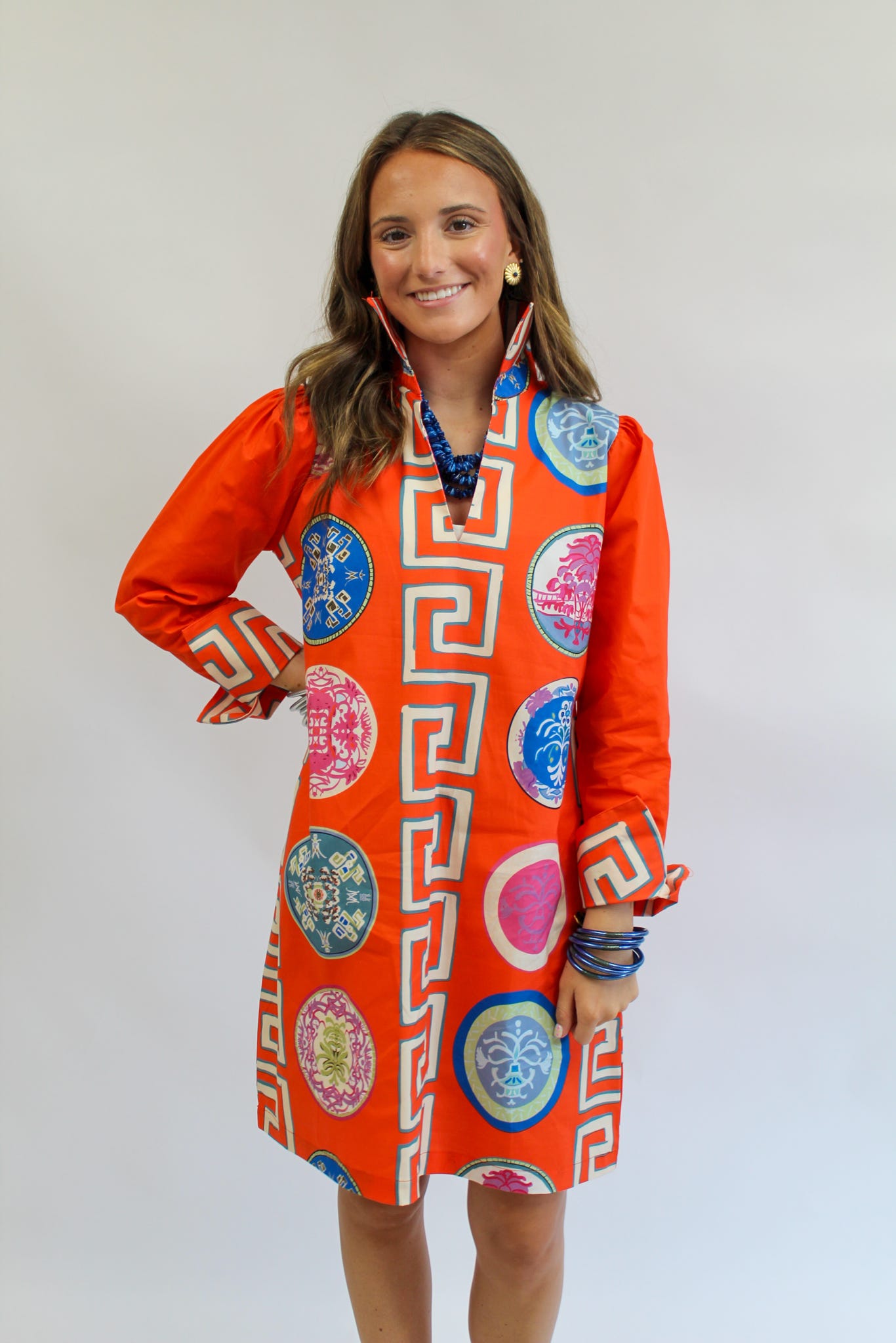 Greek Revival© Lana Shirt Dress Short by House of MBR