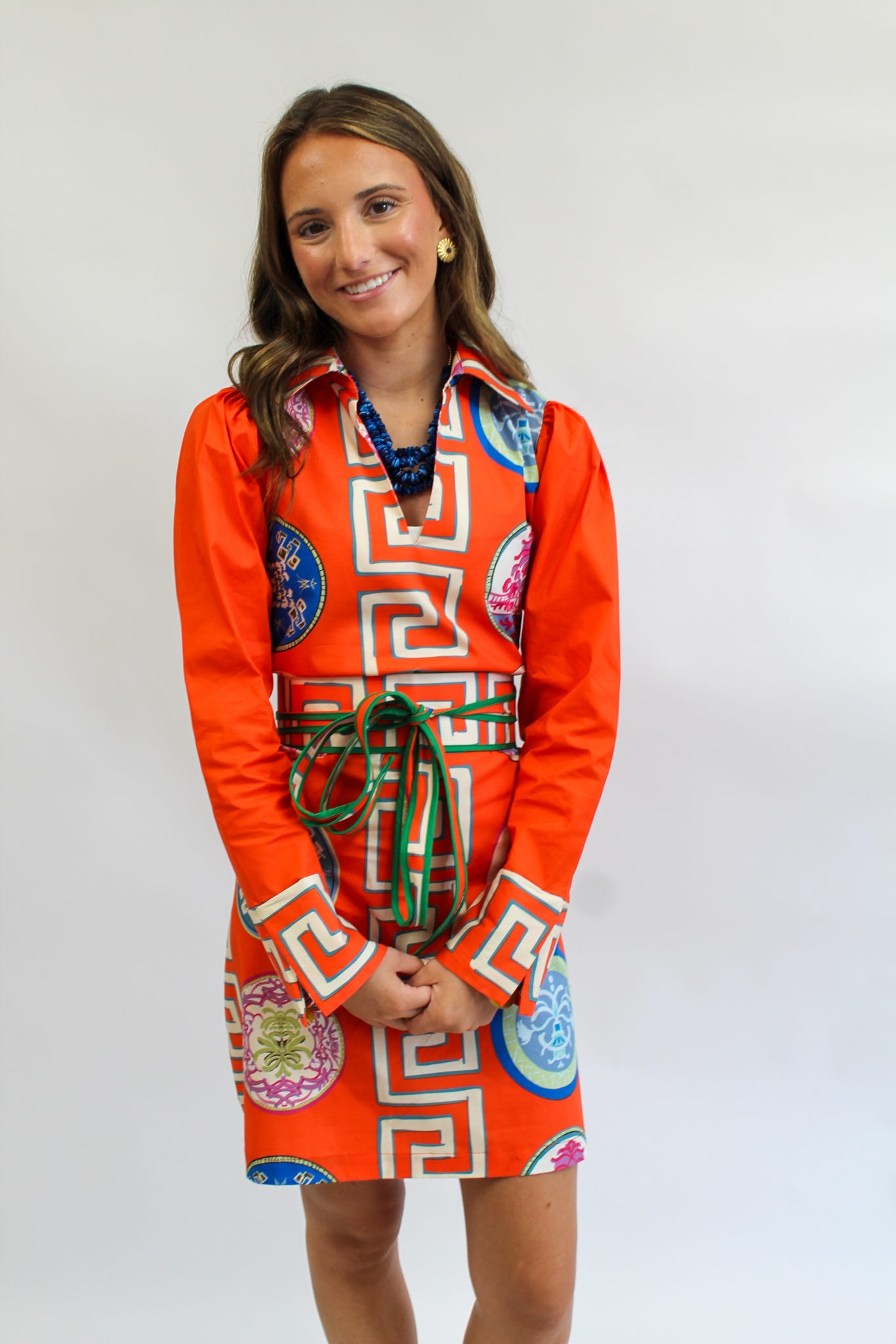 Greek Revival© Lana Shirt Dress Short by House of MBR