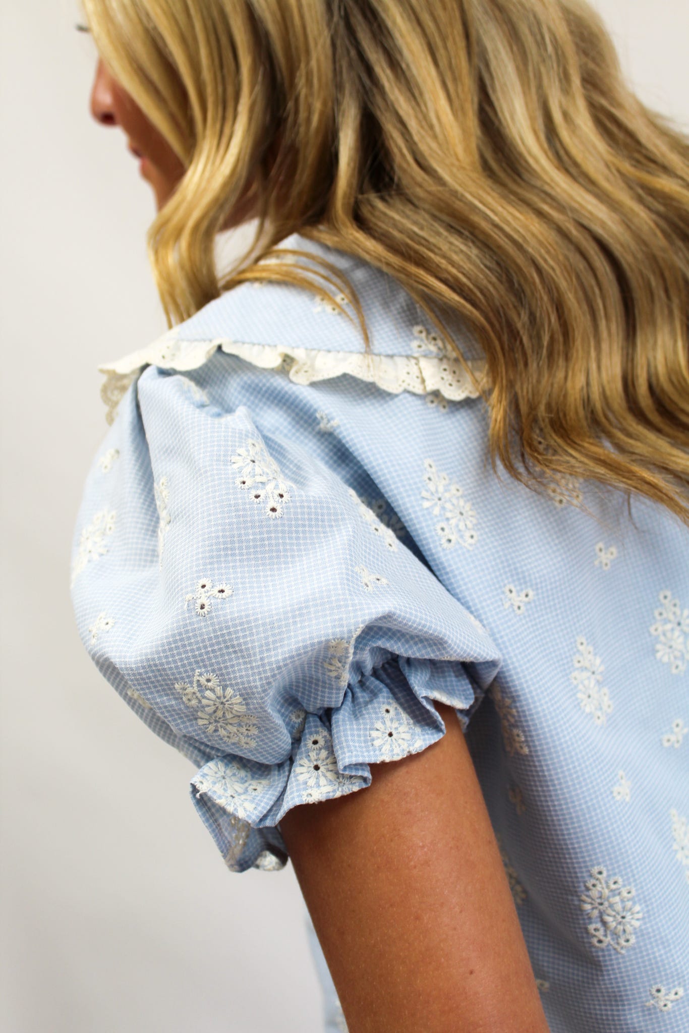 Rio Floral Top with Ties