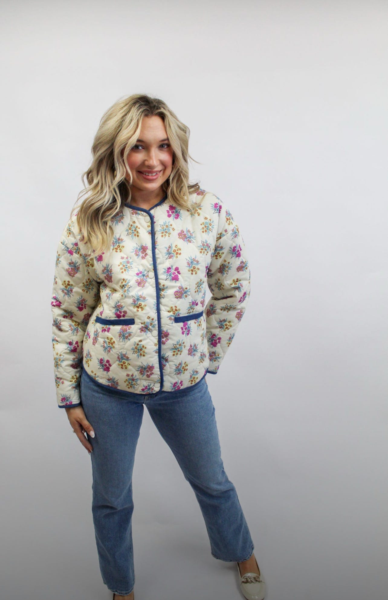 Willow Floral Quilted Jacket
