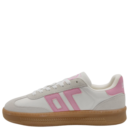 Double in Cow White Pink Back 70 Sneakers