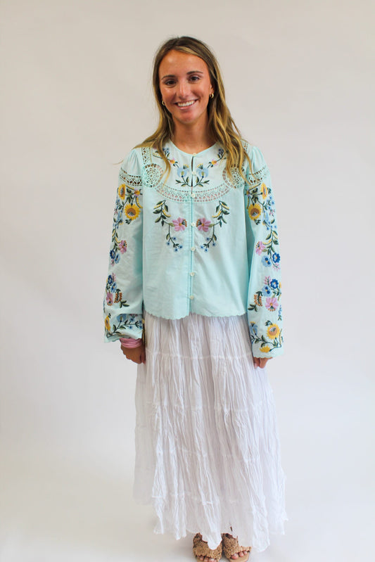 Maggie Reid Button Down Top