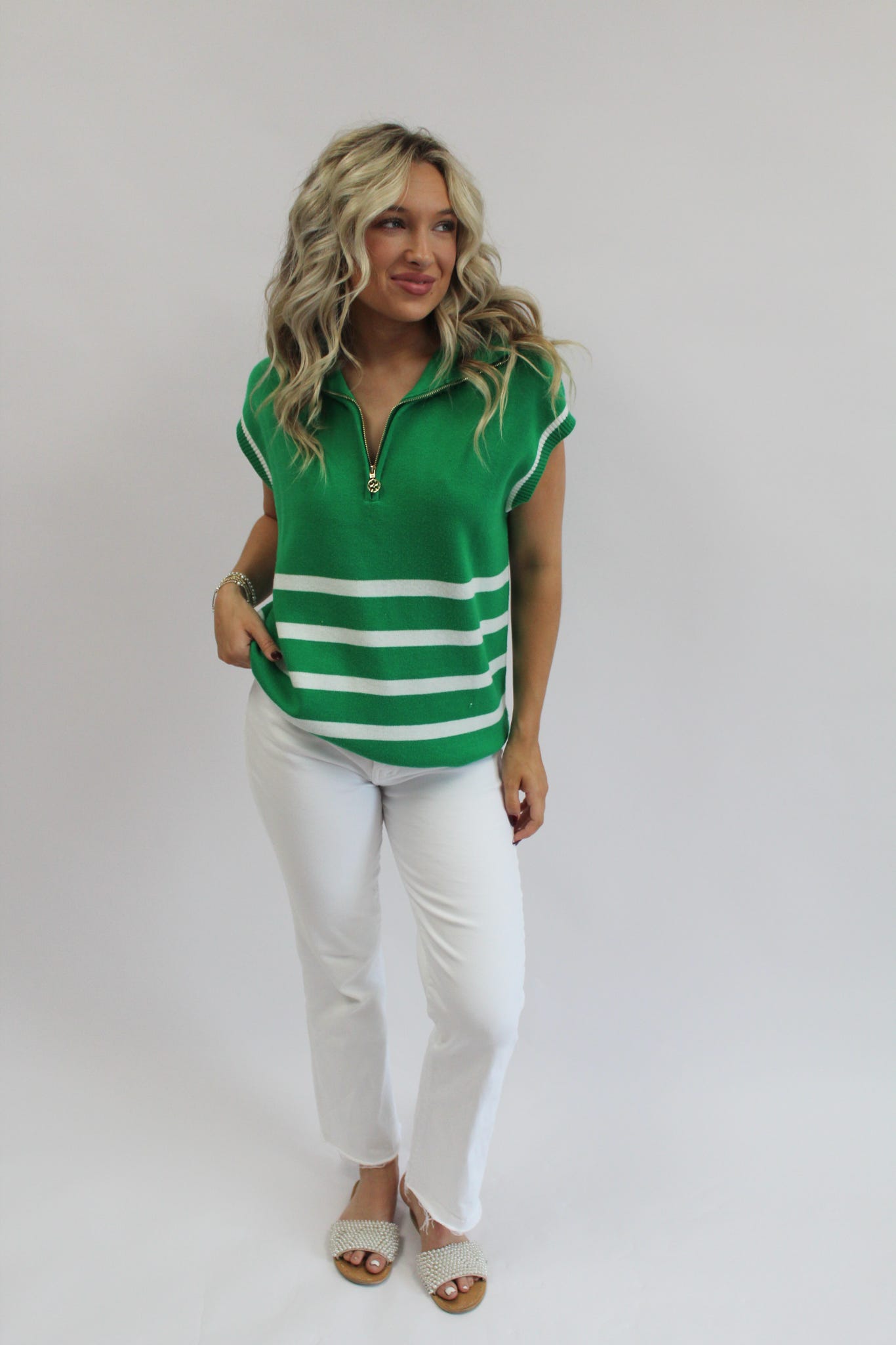 Celia Striped Sweater