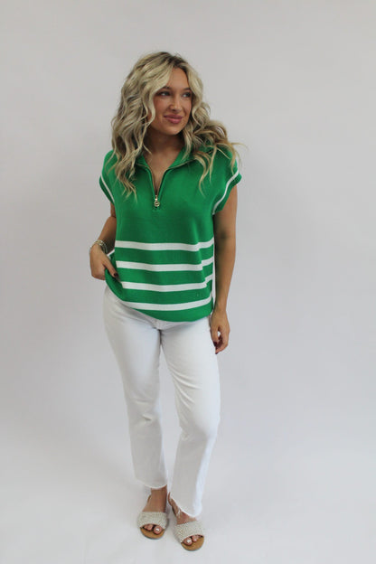 Celia Striped Sweater