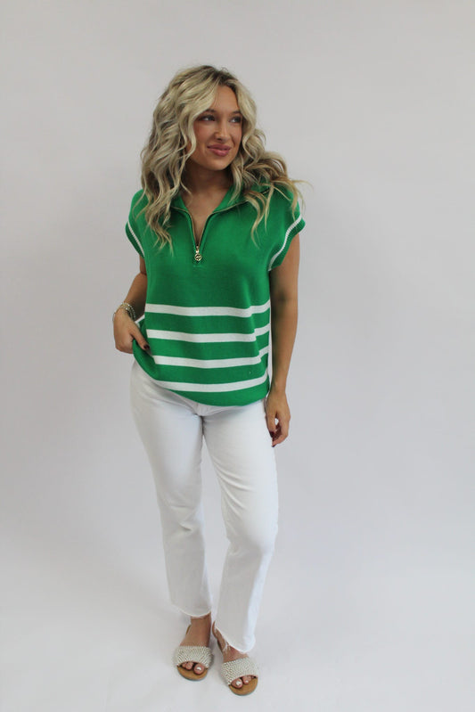 Celia Striped Sweater