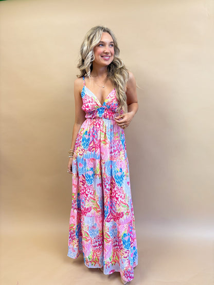 Palm Springs Party Maxi Dress