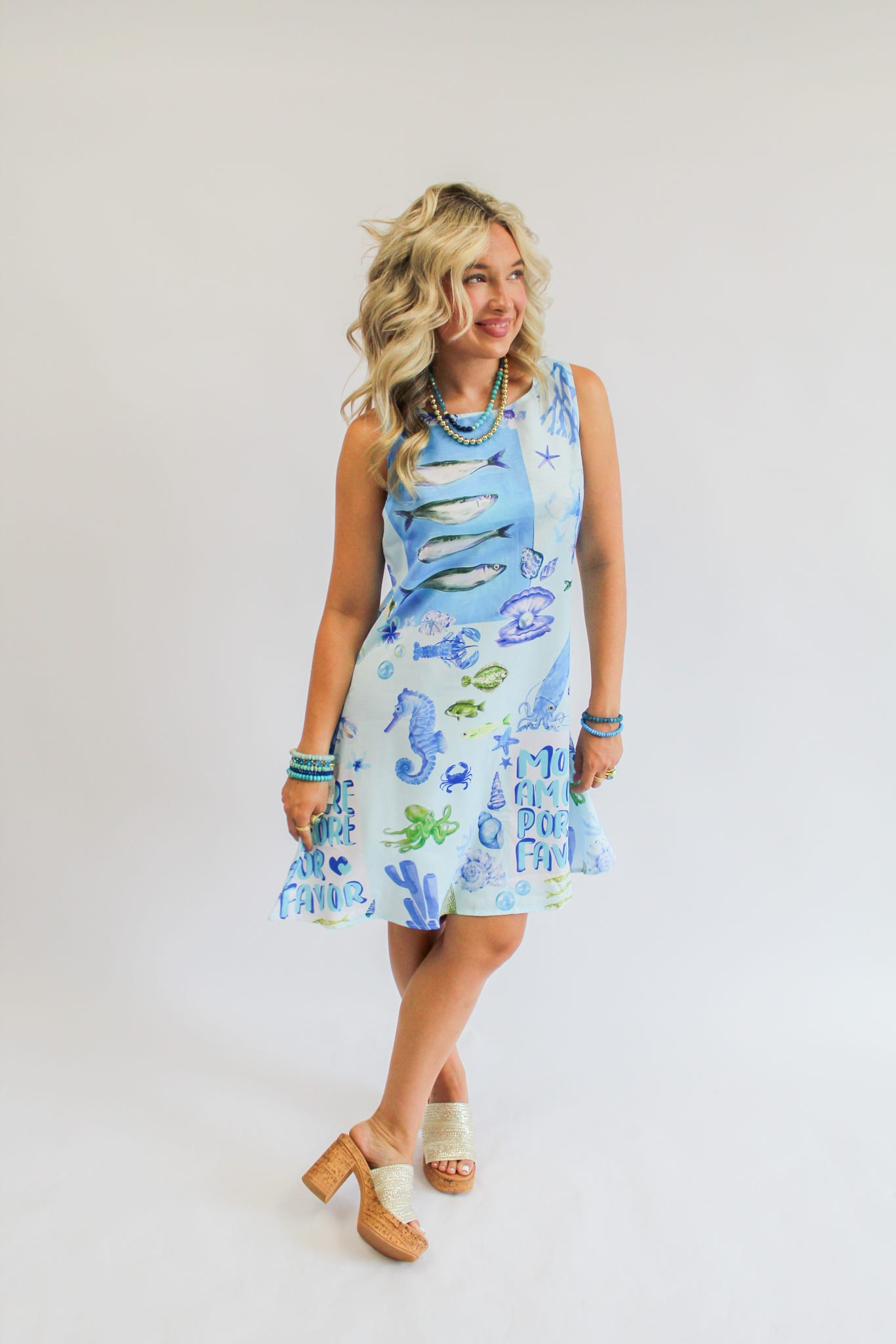 Coastal Breeze Mini Dress