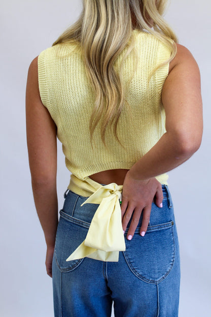 Sweetly Tied Sweater Top