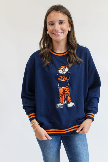 Aubie Tiger Sarah Sweatshirt
