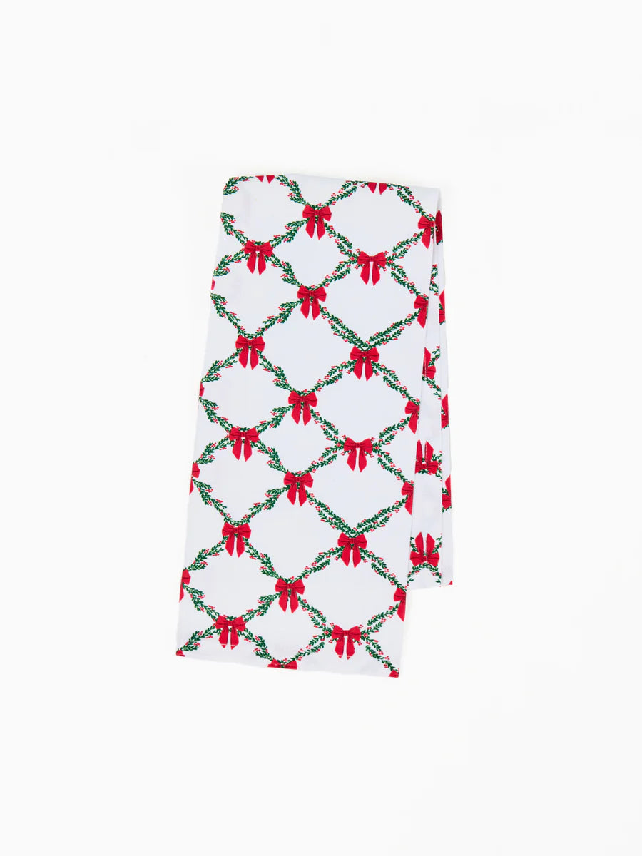 Holiday Trellis Tea Towel