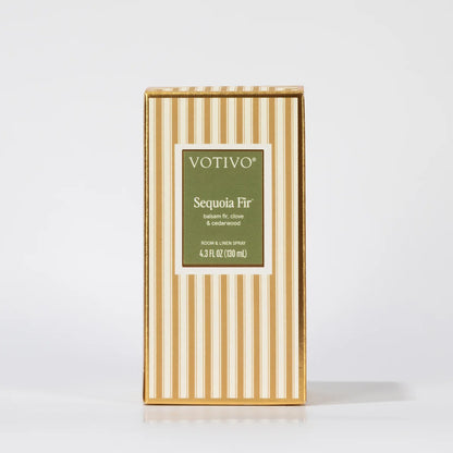 Votivo Sequoia Fir Room & Linen Spray