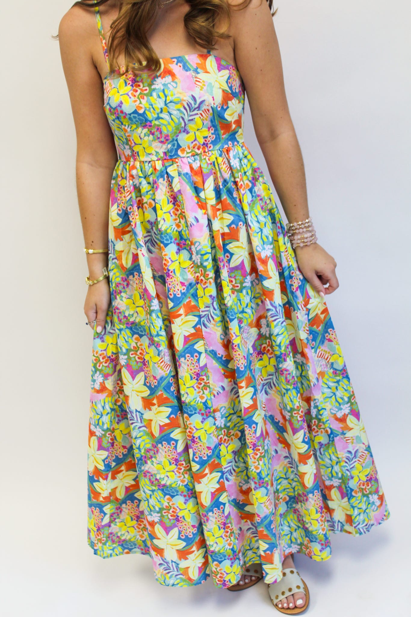 Eros Bouquet Maxi Dress