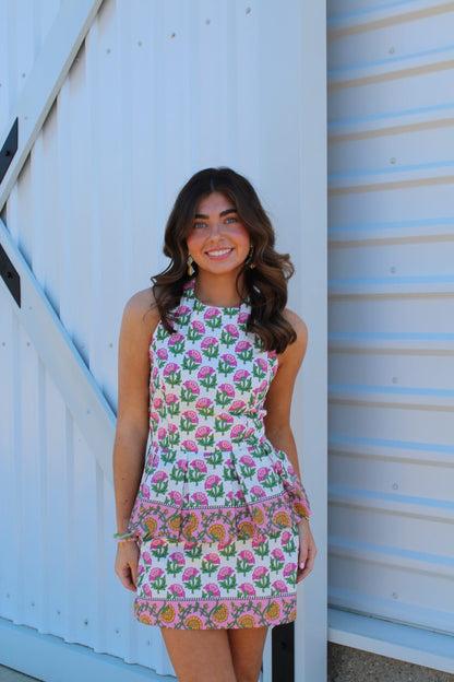 Pink Marigold Garden Set