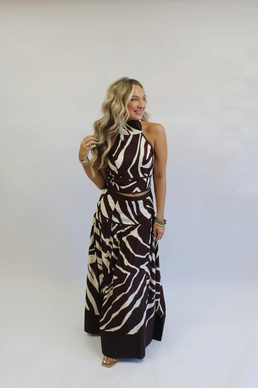 Roam Free Zebra Print Set