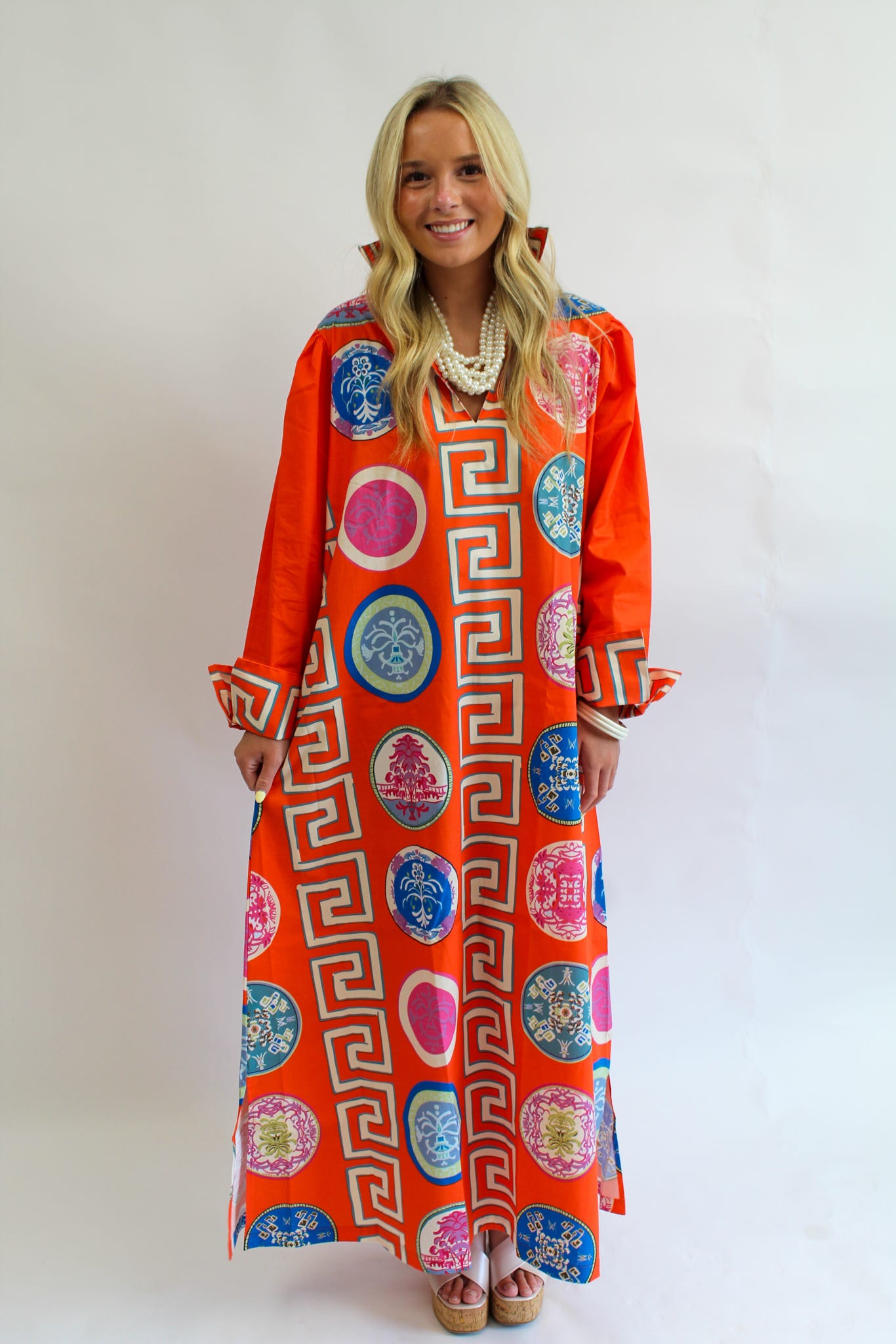 Greek Revival© Lana Shirt Dress Long by House of MBR