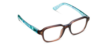 Fable - Mocha/Turquoise Quartz Peepers
