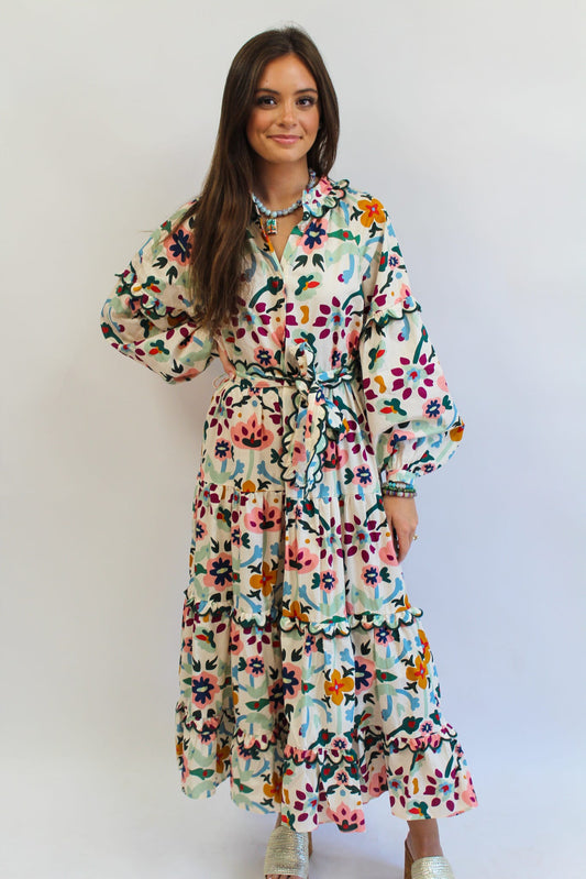 Trana Tapestry Maxi Dress
