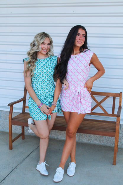 Sugar Blossom Tie Romper