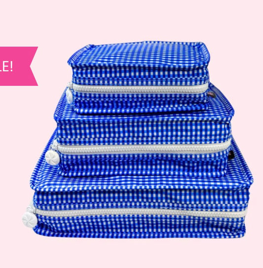 Electric Blue Stacking Bags