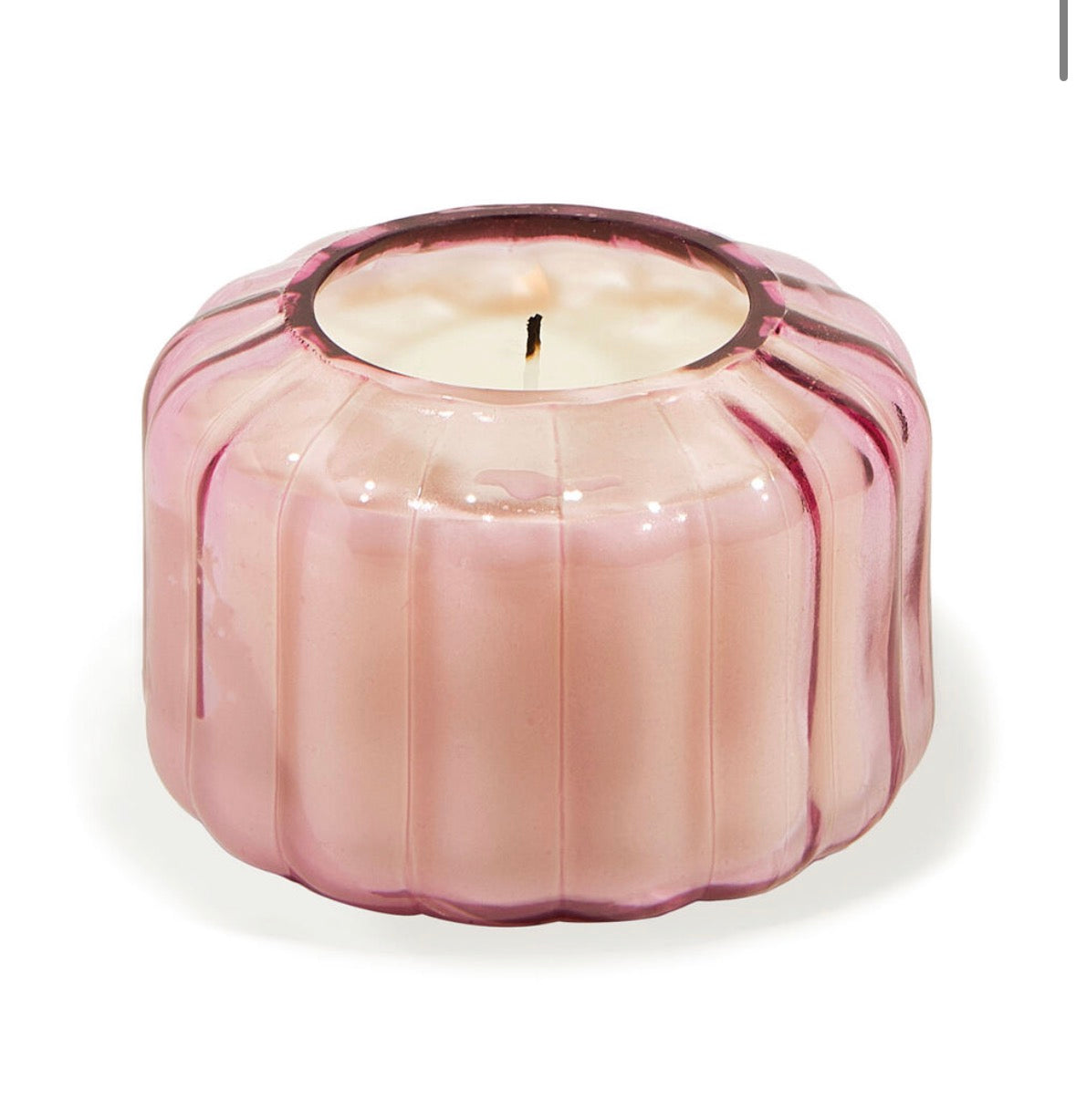 Ripple 4.5 oz. Ribbed Glass Candle