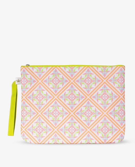 Verona Wet/Dry Bag  White/Multi  12x9