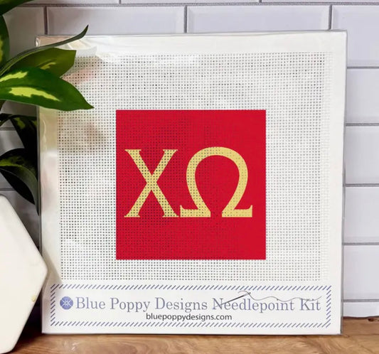 Chi Omega Needlepoint Kit | default - #NP88-GRK-007
