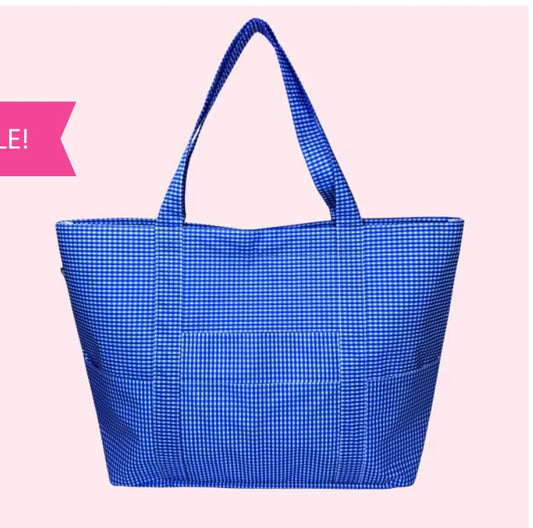 Electric Blue Big Mama Tote