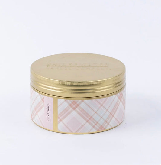 3 Wick Tin Candle