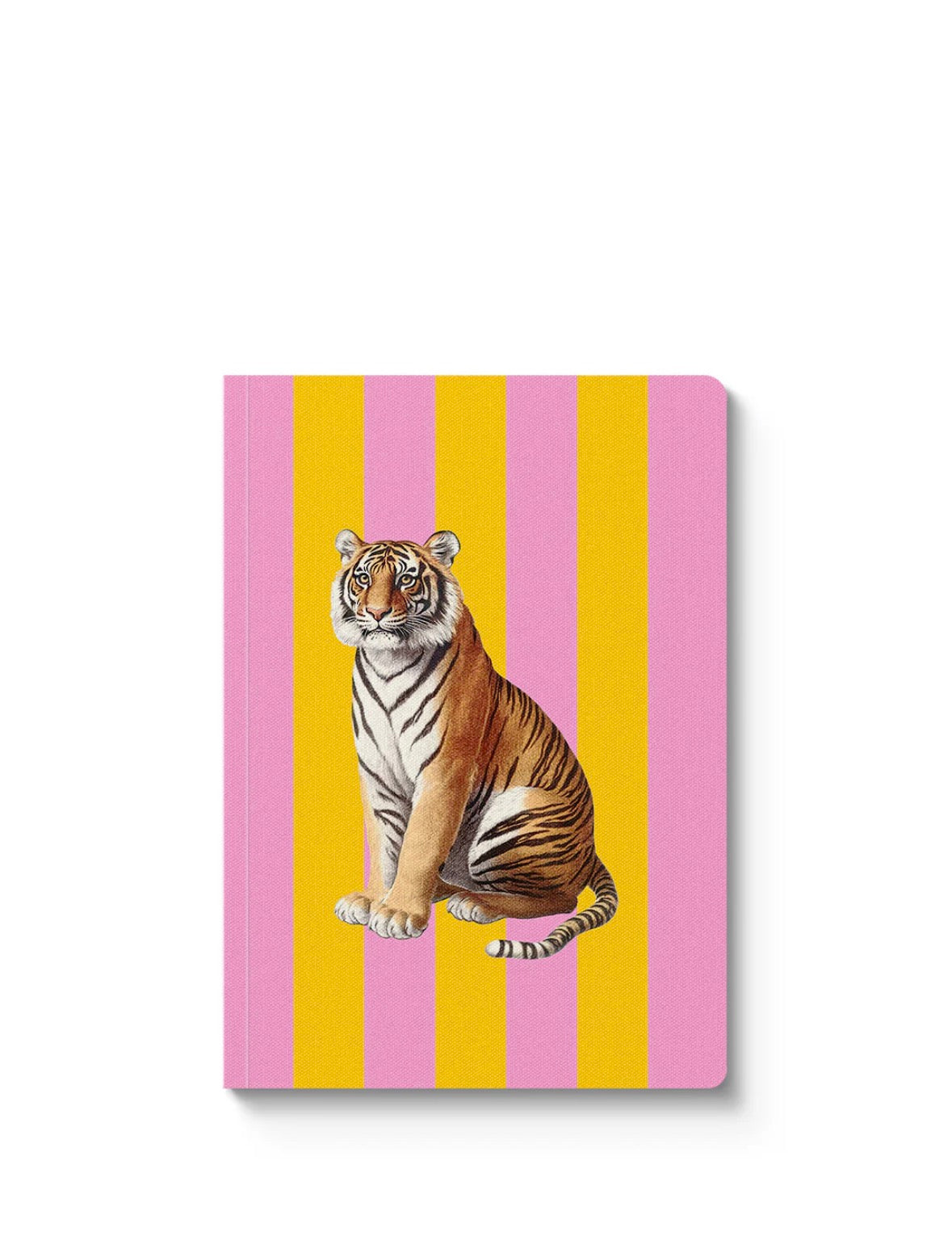 Striped Tiger Paperback Notebook