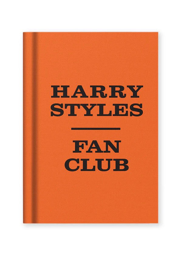 Harry Styles Fan Club Hardback Notebook