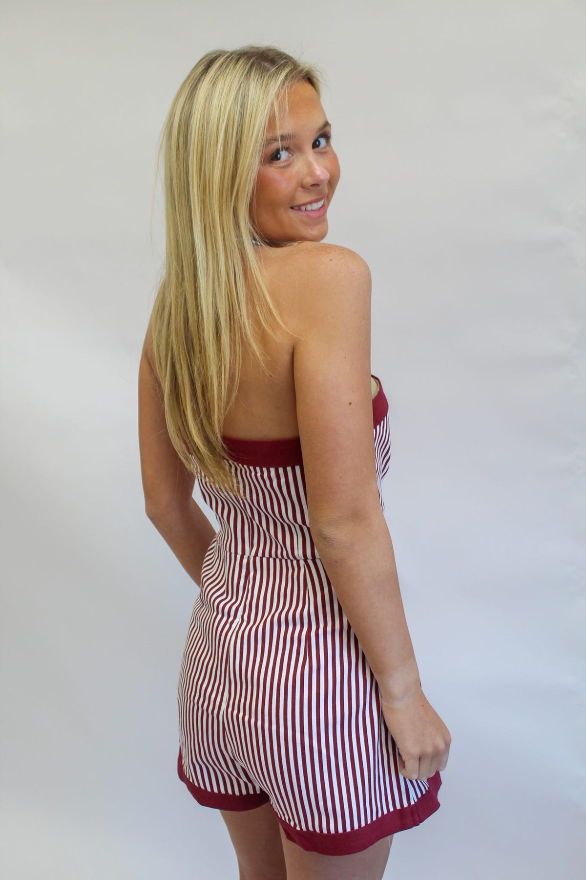 Stadium Sidekick Strapless Romper
