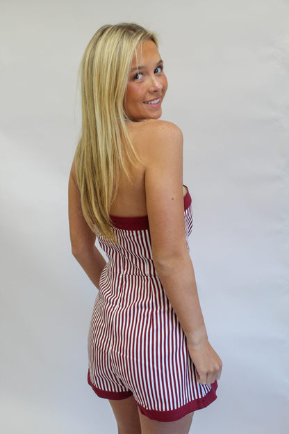 Stadium Sidekick Strapless Romper