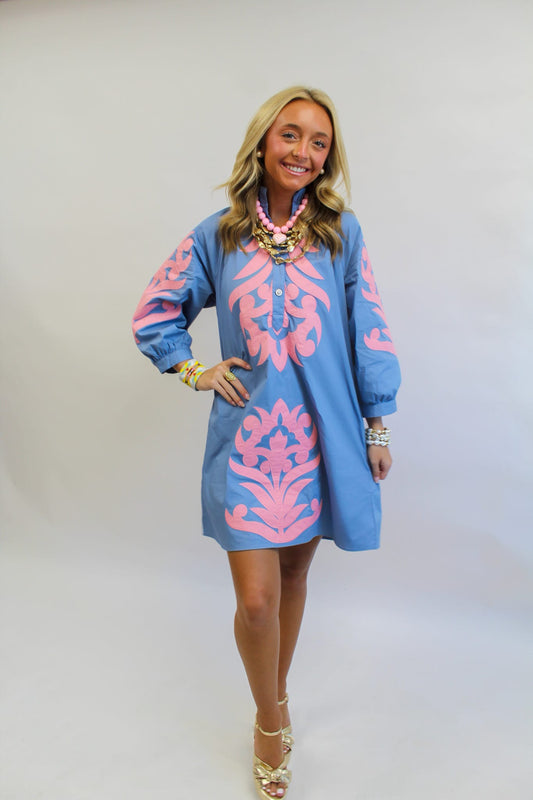 Cornflower Haze Dress