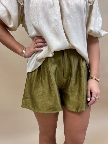 Olive Orchard Shorts