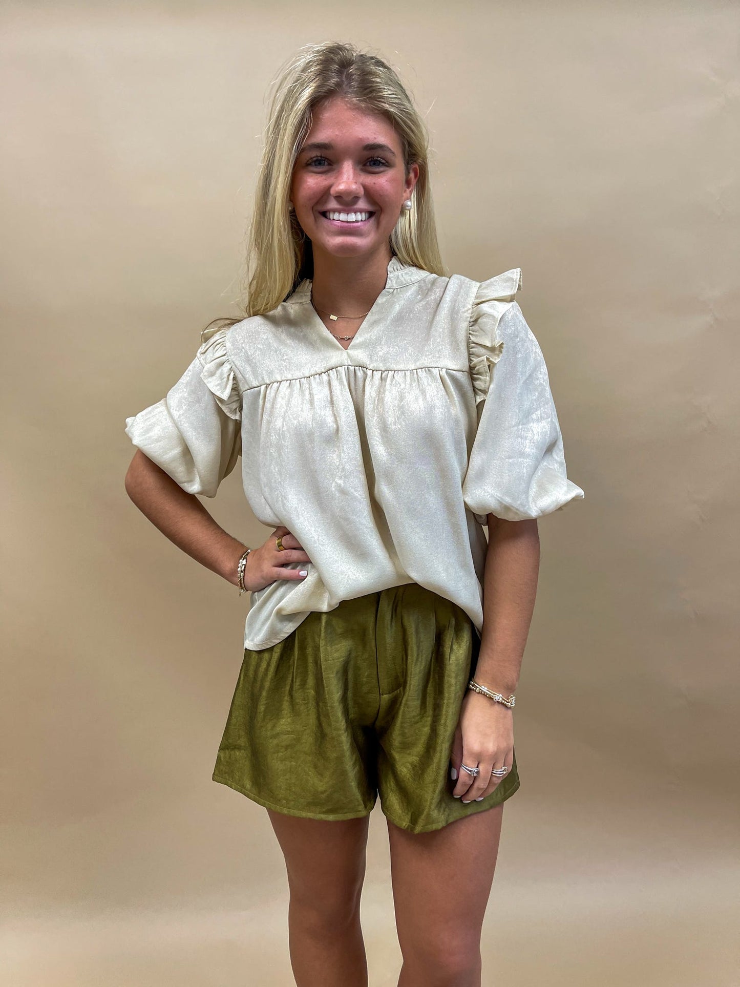 Olive Orchard Shorts