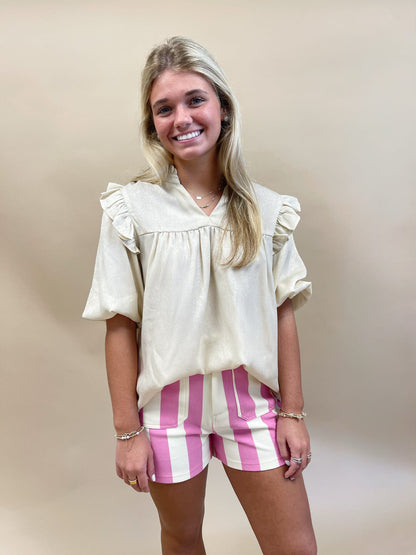 Palm Springs Stripe Shorts