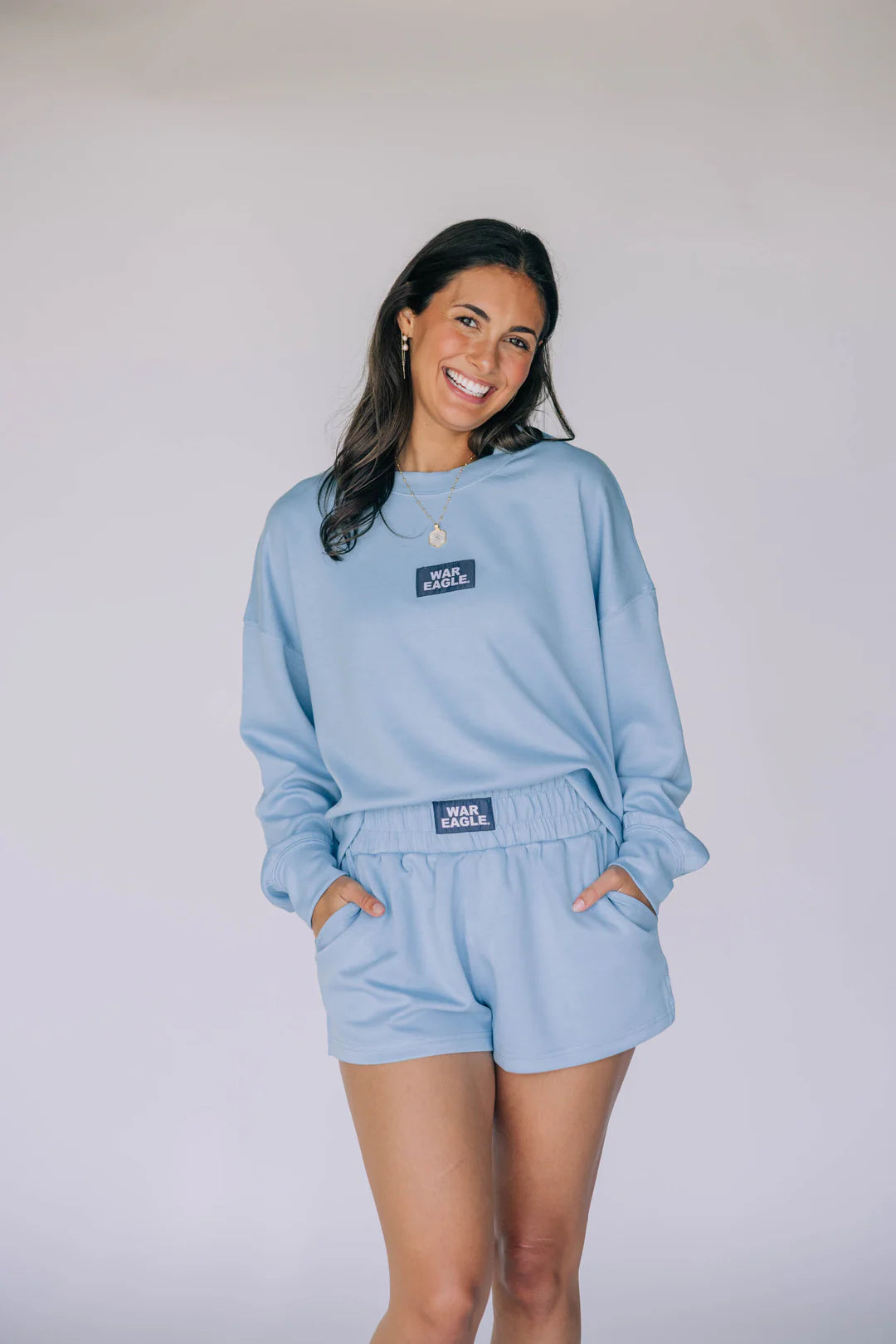 The Ava Airy Short with Woven Label
