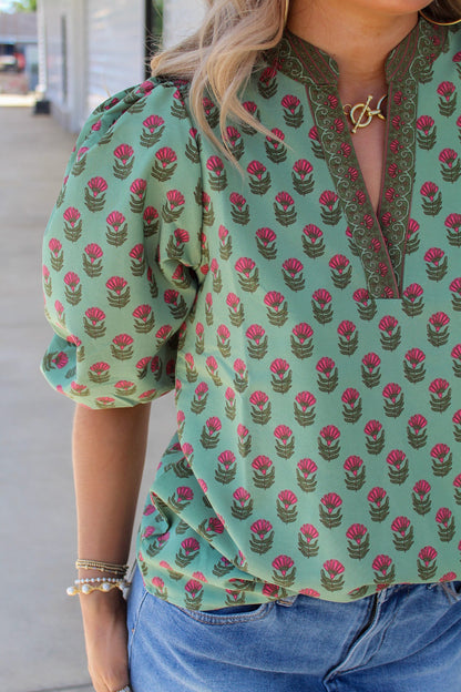 Tamryn Top - Floral Foulard Vineyards