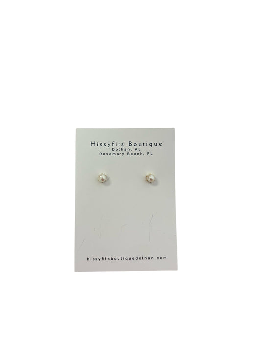 Cultured...Kinda Faux Pearl Earrings